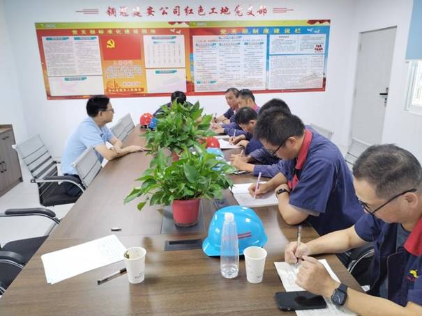 公司開展第三季度安全、環(huán)保、消防綜合檢查 